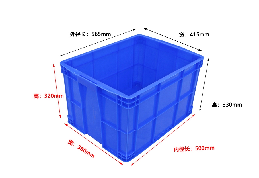軒盛塑業(yè)500-320塑料周轉(zhuǎn)箱